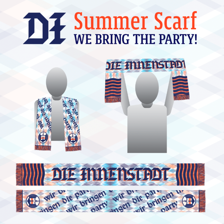 "We Bring the Party!" Summer Scarf